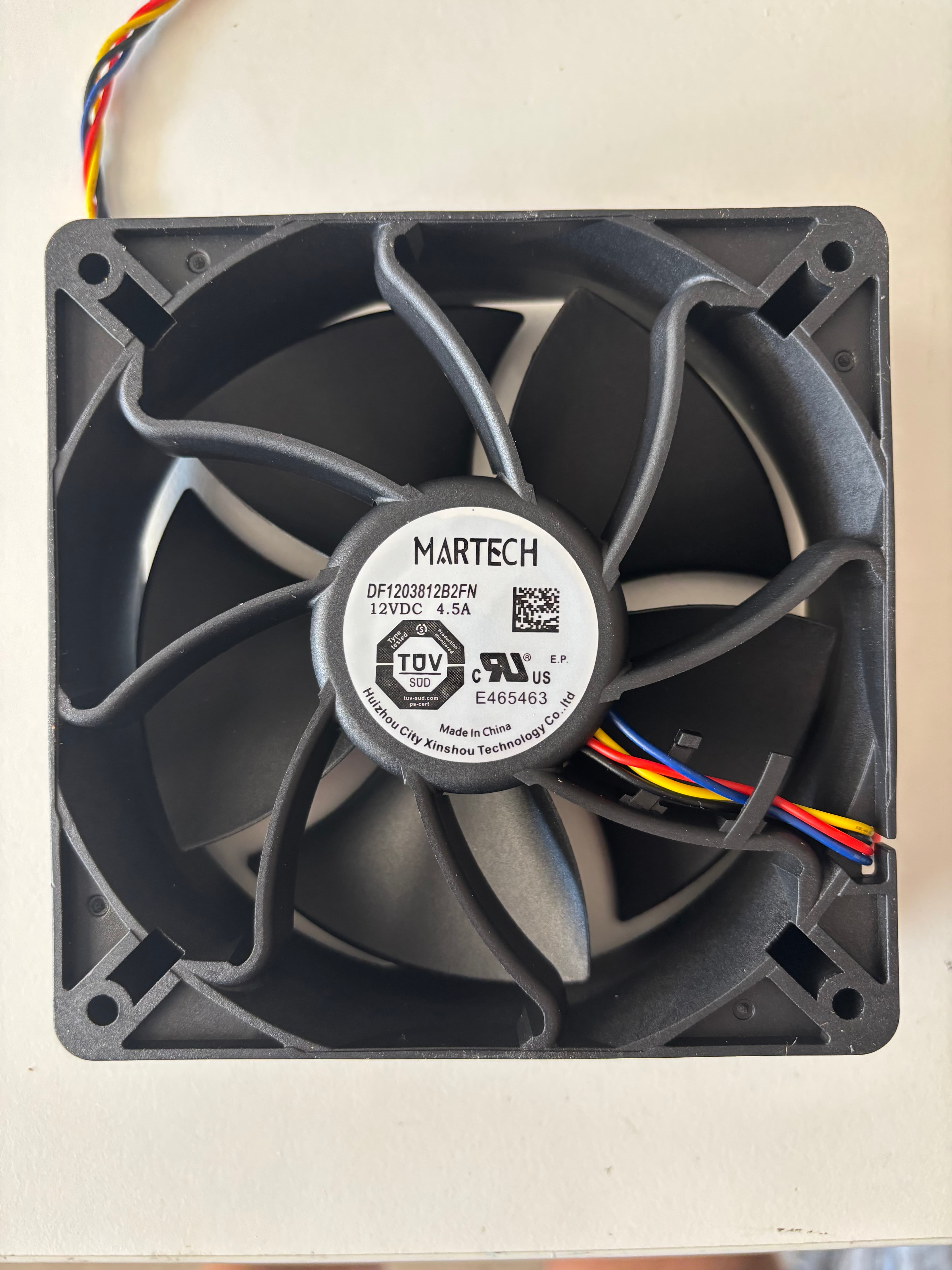 Вентилатор за ASIC майнър – 12V 4.5A